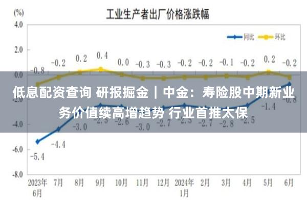 低息配资查询 研报掘金｜中金：寿险股中期新业务价值续高增趋势 行业首推太保